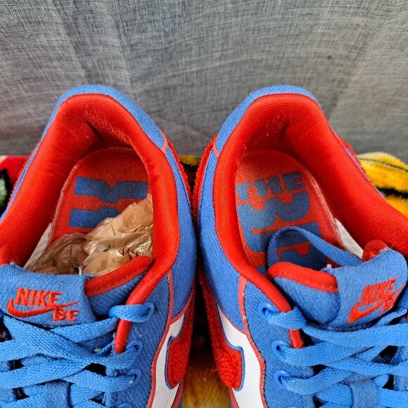 %Men Nike Air Force 1 Supreme I/O Low Bronx Size 9.5 Blue Red White Fat Joe -A1 main image 7